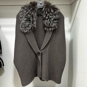 Peserico Knitted Short Sleeved Cardigan